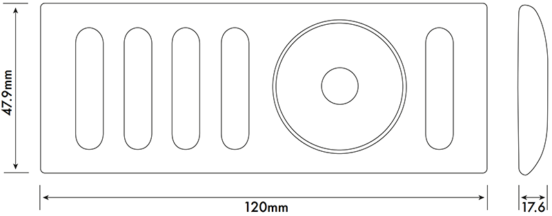 SR-2839DIM_tec_ovladac